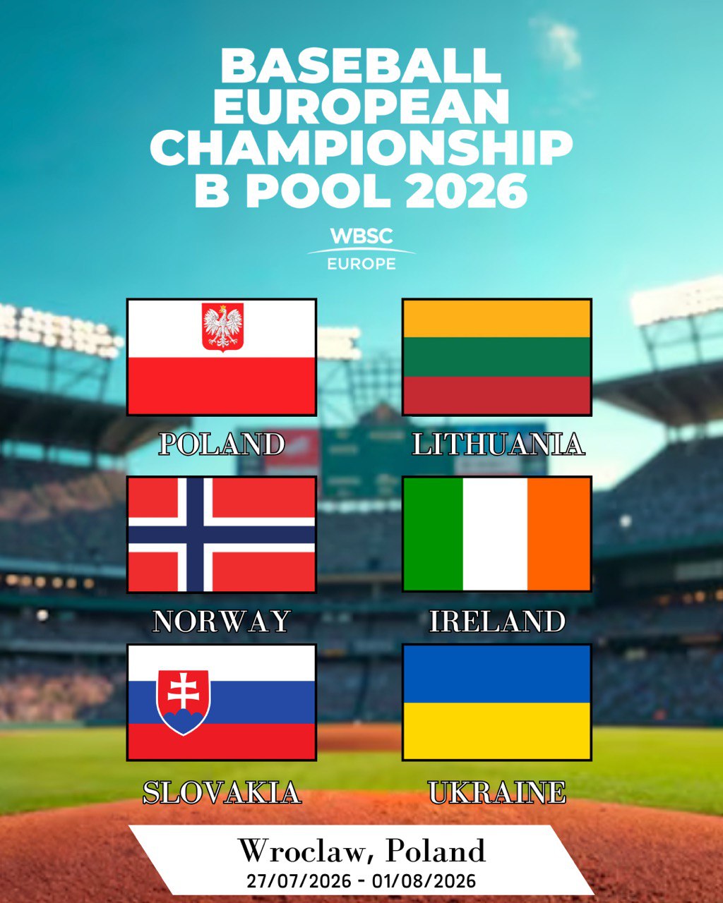 European Championship 2026 - Wrocław, Poland